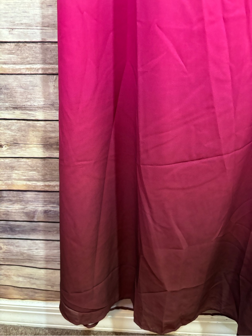 NWT PepperMayo Marianne Maxi Dress Pink Ombre Size 8 - Picture 5 of 13
